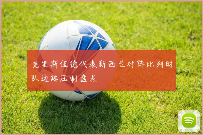 克里斯伍德代表新西兰对阵比利时队边路压制盘点